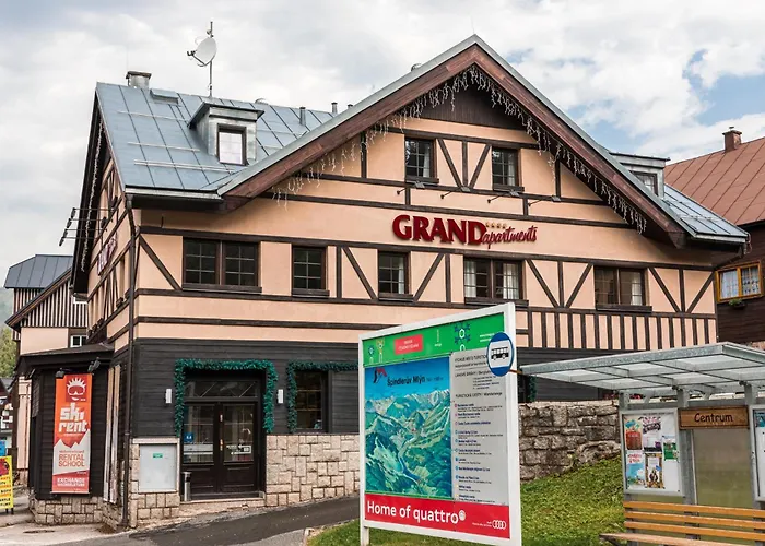 Grand بيت ضيافة Špindlerŭv Mlýn
